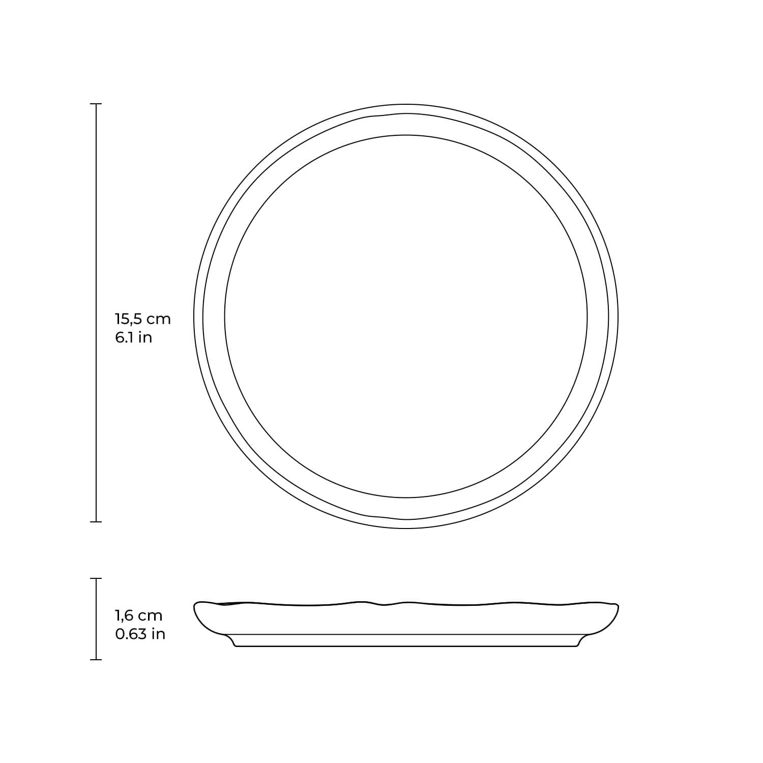 The Dinner Plate Set — Set of 6