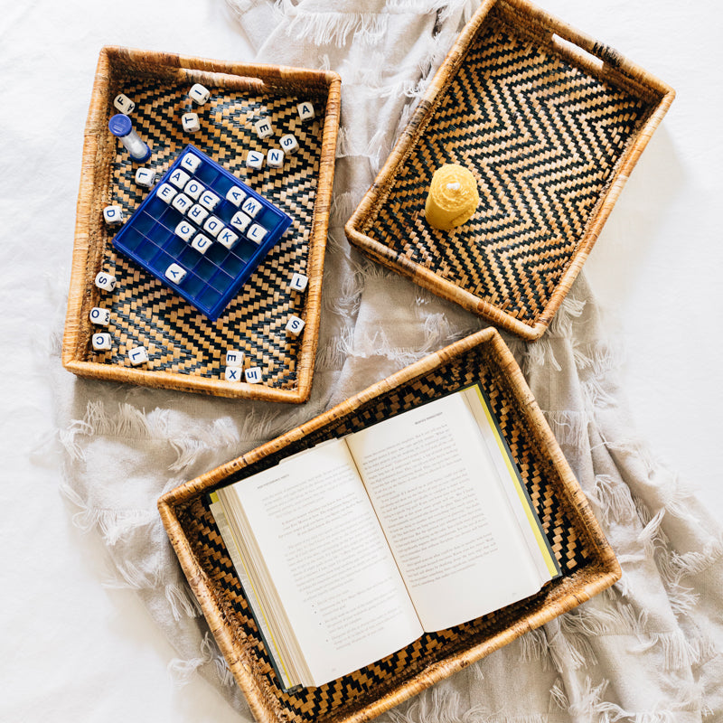 The Banana Leaf Nesting Trays