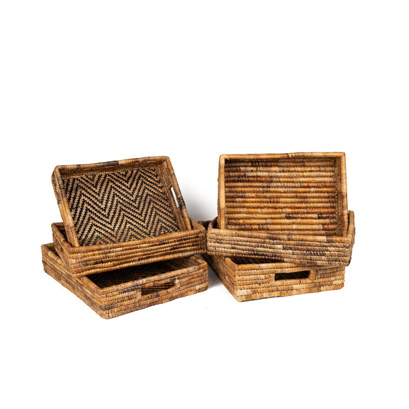The Banana Leaf Nesting Trays