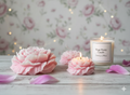 The Peony Sculptural Candle