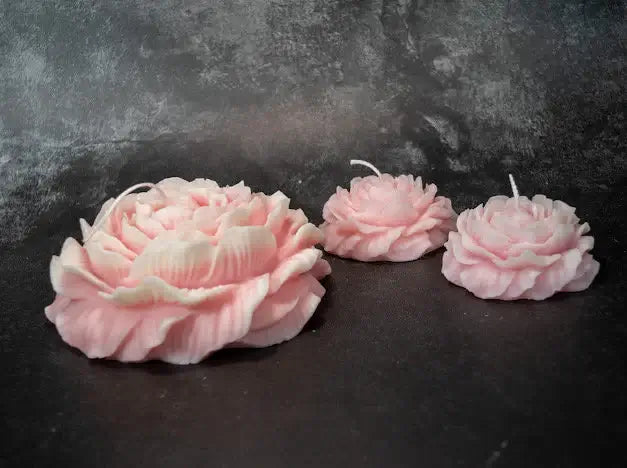 The Peony Sculptural Candle