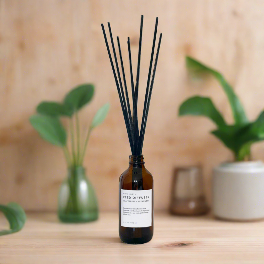 The Grapefruit + Spearmint Reed Diffuser.