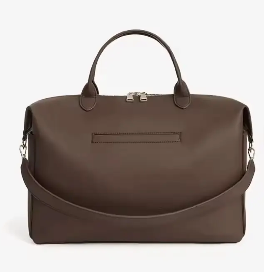 Jade Vine Convertible Tote — Coco Brown