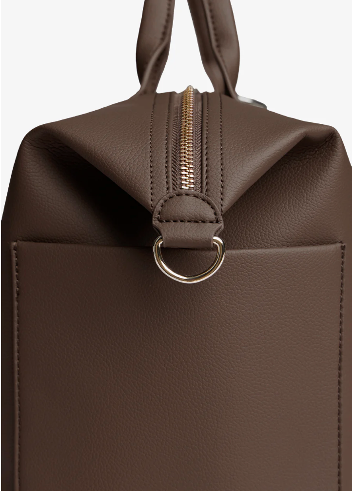 Jade Vine Convertible Tote — Coco Brown