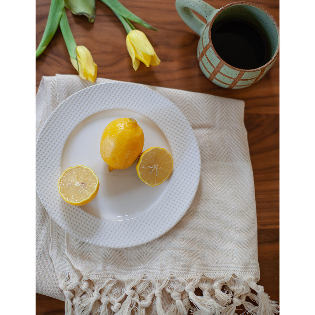 The Herringbone Turkish Hand Towel