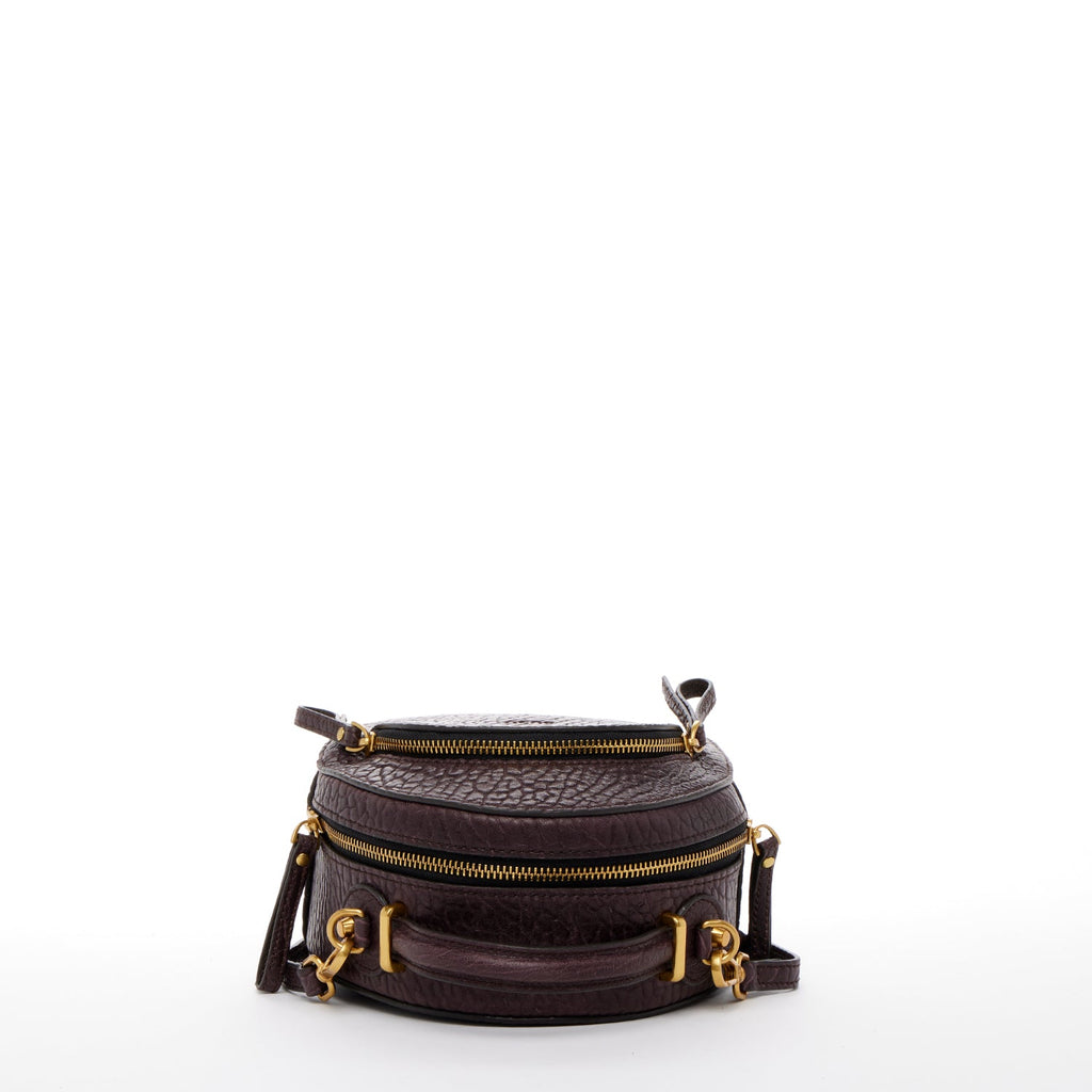Mahogany Leather Backpack Purse Convertible Crossbody Bag